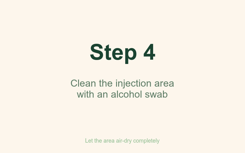 Step 4: Clean the area