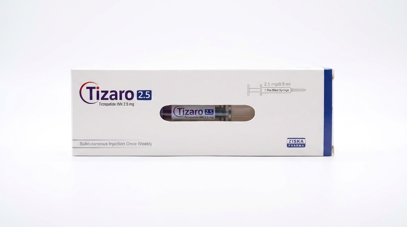 Tizaro medication box — cold-chain delivery